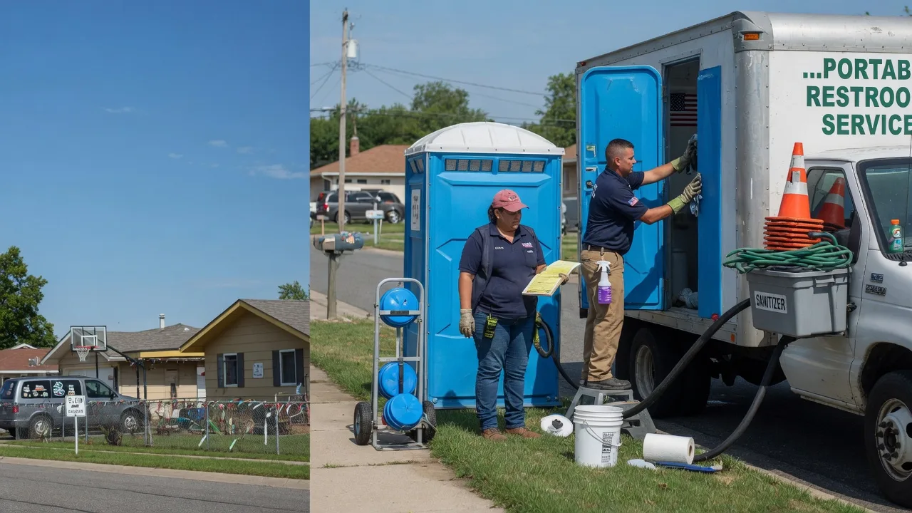 Portable Toilet Rental in Walnut Hill, IL near me